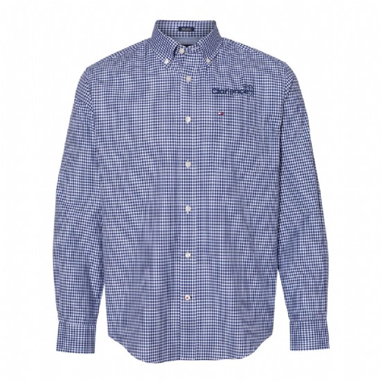 Tommy Hilfiger 100s Two-Ply Gingham Shirt