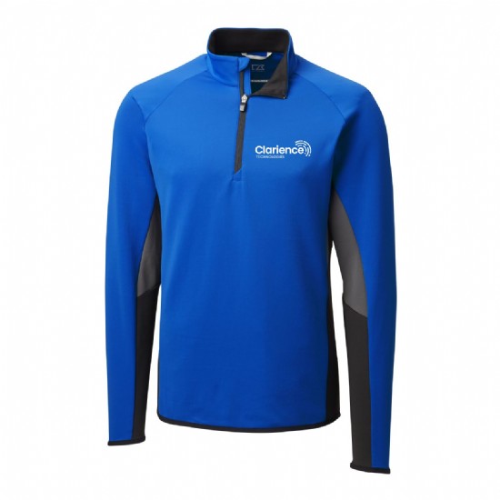 Cutter & Buck Men's Traverse Colorblock Half Zip