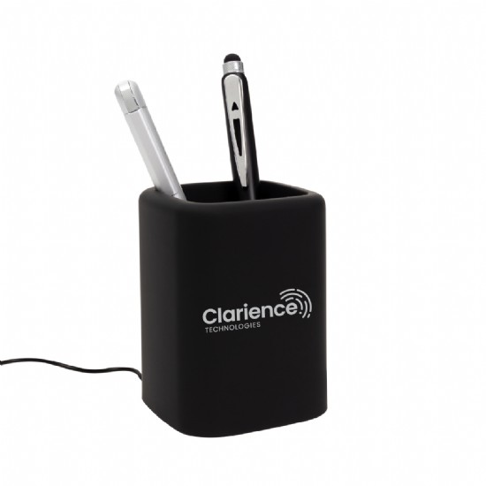 Light Up Pen Holder with Charge Hubs