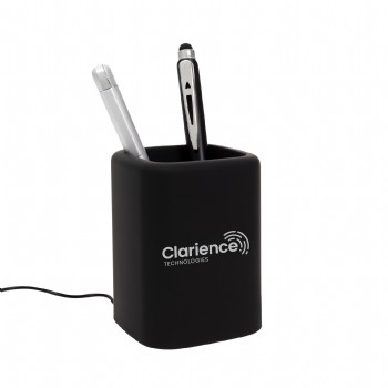 Light Up Pen Holder with Charge Hubs